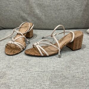 Schutz Ankle Wrap Sandal